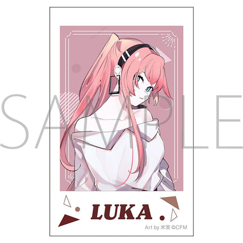 『初音ミクシリーズ』チェキプリント/巡音ルカ 私服 Art by 米室