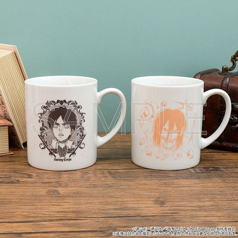 『進撃の巨人』エレン巨人化!感温マグカップ