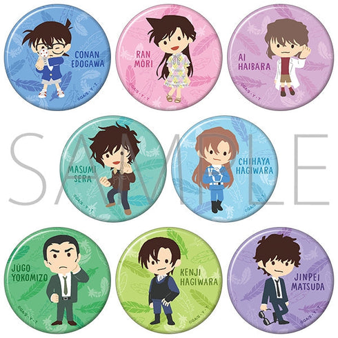 『名探偵コナン』キャラバッジコレクション/ゆるパレット F柄【BOX】