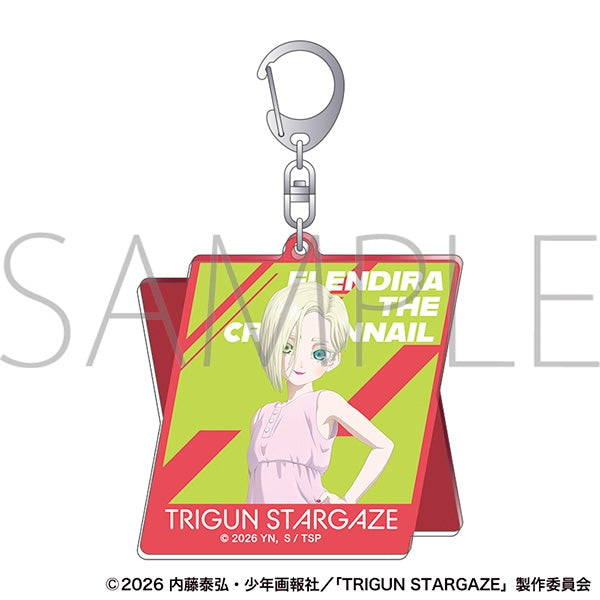 『TRIGUN STARGAZE』アクリルキーホルダー/エレンディラ・ザ・クリムゾンネイル
