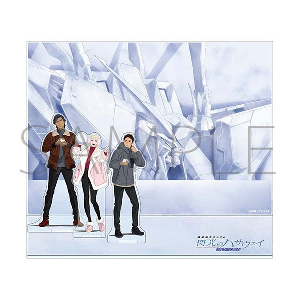 『機動戦士ガンダム 閃光のハサウェイ キルケーの魔女』雪まつり アクリルジオラマ