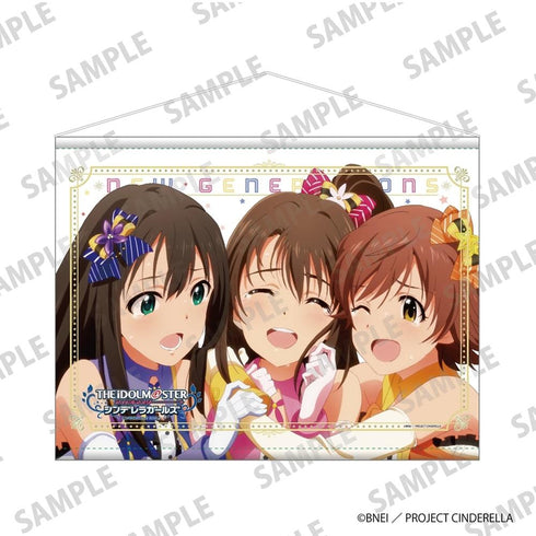 The Idolmaster Cinderella Girls B2 Tapestry: Shimamura Uzuki & Shibuya Rin & Honda Mio