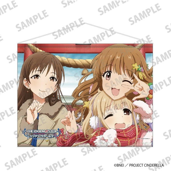 The Idolmaster Cinderella Girls B2 Tapestry: Minami Nitta & Anzu Futaba & Kirari Morohoshi