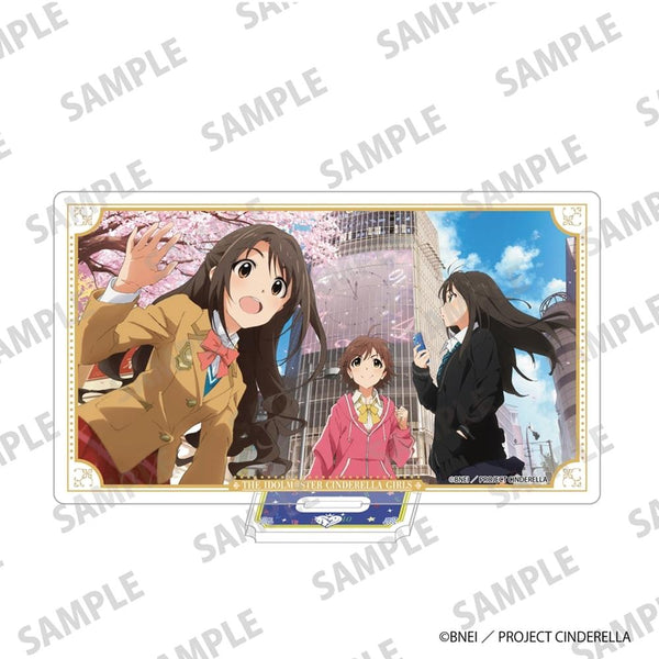 The Idolmaster Cinderella Girls Acrylic Stand: Shimamura Uzuki & Shibuya Rin & Honda Mio