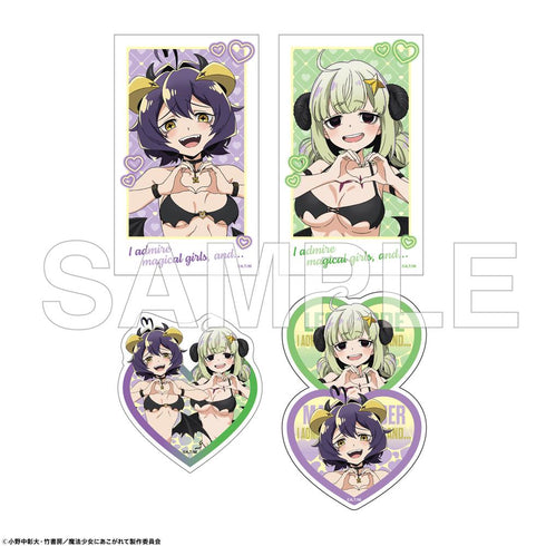 "Longing to Be a Magical Girl" Sticker Set: Little Devil Bikini Ver.