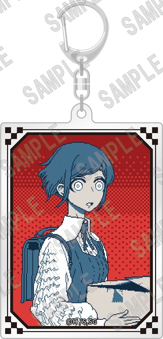 Urban Legend Dismantling Center × Kadokawa Bunko / Kadokawa Horror Bunko Acrylic Keyholder Fukurai Azami