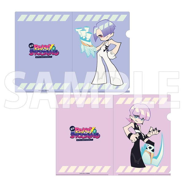 『New PANTY & STOCKING with GARTERBELT』 Clear File Set Polyester & Polyurethane