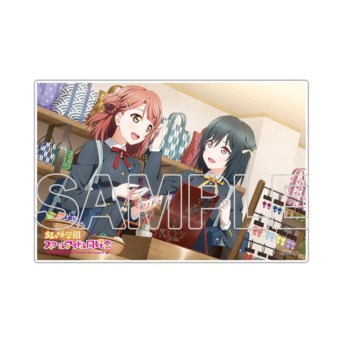 『ラブライブ!虹ヶ咲学園スクールアイドル同好会』ミニアクリルプレート 歩夢&栞子