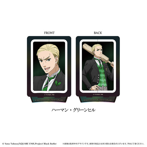 Black Butler: Boarding School Arc Rotating Acrylic Stand - Harman Greenhill
