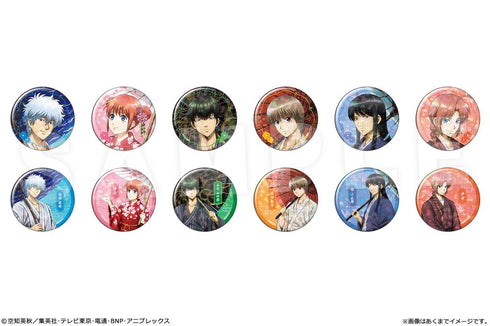 『銀魂』トレーディングホログラム缶バッジ Ver.雪月風花【BOX】