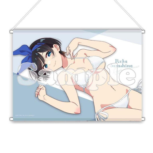 『彼女、お借りします第3期』B2タペストリー 更科瑠夏(水着寝そべり)