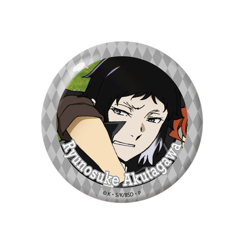 『文豪ストレイドッグス』雑誌版権 缶バッジ 芥川龍之介【202505再販】