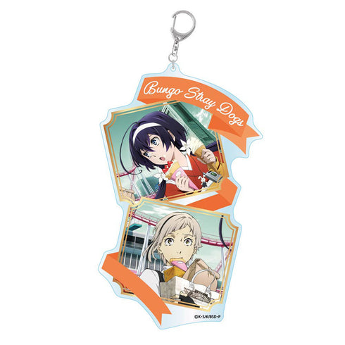 『文豪ストレイドッグス』雑誌版権 アクリルキーホルダーBIG 中島&泉【202505再販】