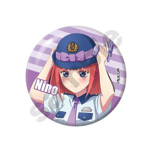 『映画 五等分の花嫁』Police style 缶バッジ BOX