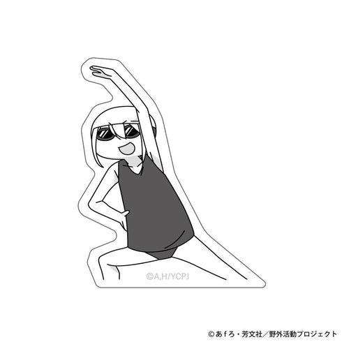 『ゆるキャン△ SEASON3』放課後100号記念なでしこのステッカーセット