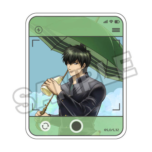 Mr. Ginpachi of Class 3-Z: Rainy Season Die-Cut Sticker - Hijikata Toshirō