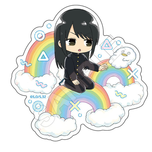 Mr. Ginpachi of Class 3-Z: Rainbow Sticker - Katsura Kotaro