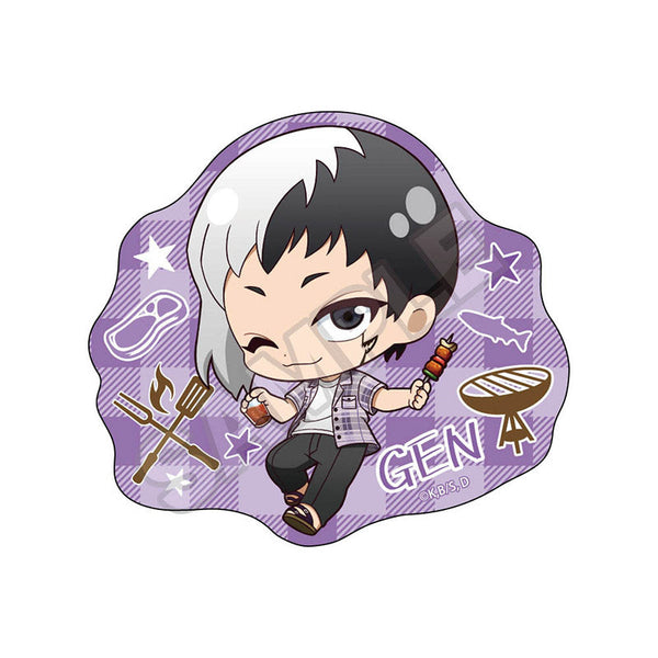 『Dr.STONE』ちびっつ! バーベキュー ステッカー あさぎりゲン