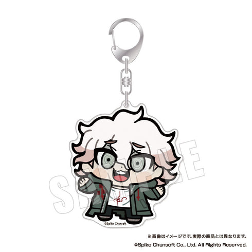 『ダンガンロンパシリーズ×ぶくぶ』おおきめアクリルキーホルダー 09 狛枝凪斗