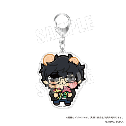 『ペルソナ5 ザ・ロイヤル』主人公×ぶくぶ おおきめアクリルキーホルダー 12 魅力 ランク5