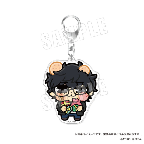 『ペルソナ5 ザ・ロイヤル』主人公×ぶくぶ おおきめアクリルキーホルダー 12 魅力 ランク5