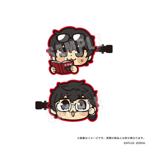 『ペルソナ5 ザ・ロイヤル』主人公×ぶくぶ 前髪クリップセット 02 知識