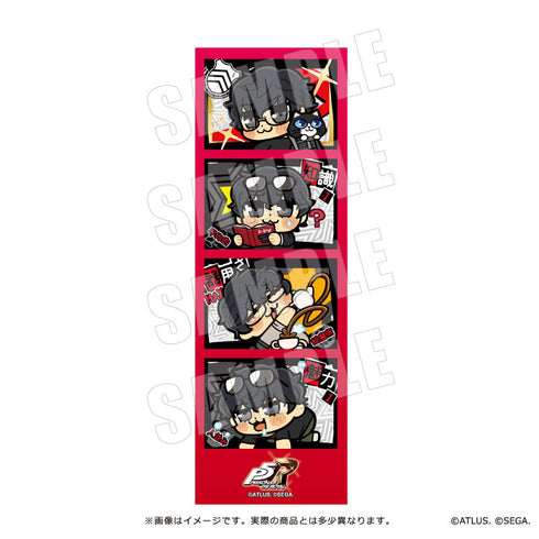 『ペルソナ5 ザ・ロイヤル』主人公×ぶくぶ 4カットステッカー A