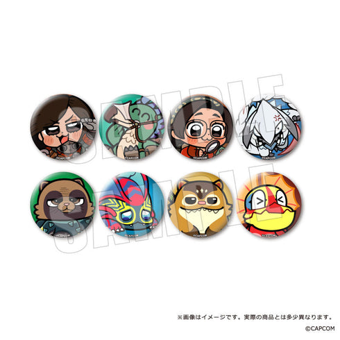 『モンスターハンターワイルズ×ぶくぶ』カンバッジ Vol.1【BOX】