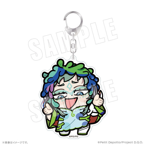 『Gnosis × Bukubuku』Large Acrylic Keychain 04 Rakio