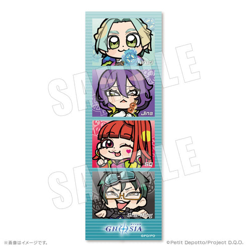 『グノーシア×ぶくぶ』4カットステッカー A