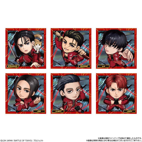 『BATTLE OF TOKYO』【Food Toy】Formation Sticker Wafer【BOX】