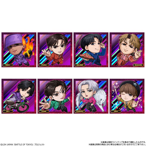『BATTLE OF TOKYO』【Food Toy】Formation Sticker Wafer【BOX】