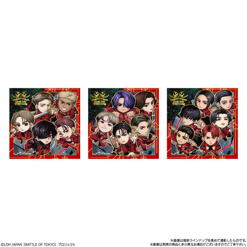 『BATTLE OF TOKYO』【Food Toy】Formation Sticker Wafer【BOX】