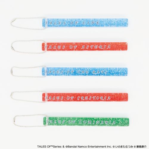 『テイルズ オブシリーズ』スティックロゴキーホルダー【E】セット
