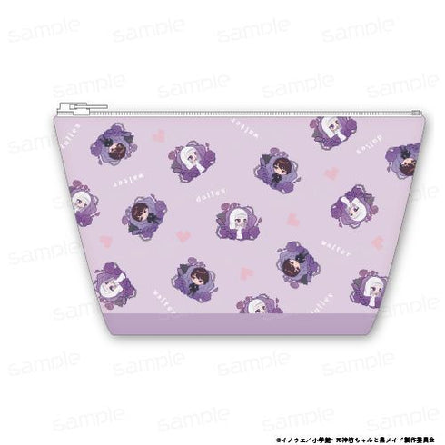 『死神坊ちゃんと黒メイド』合皮舟形ポーチ【ウォルター&ダレス】