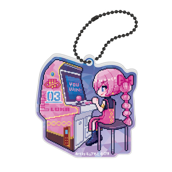 『39Culture』2025 RETRO ホログラムアクリルキーホルダー 巡音ルカ