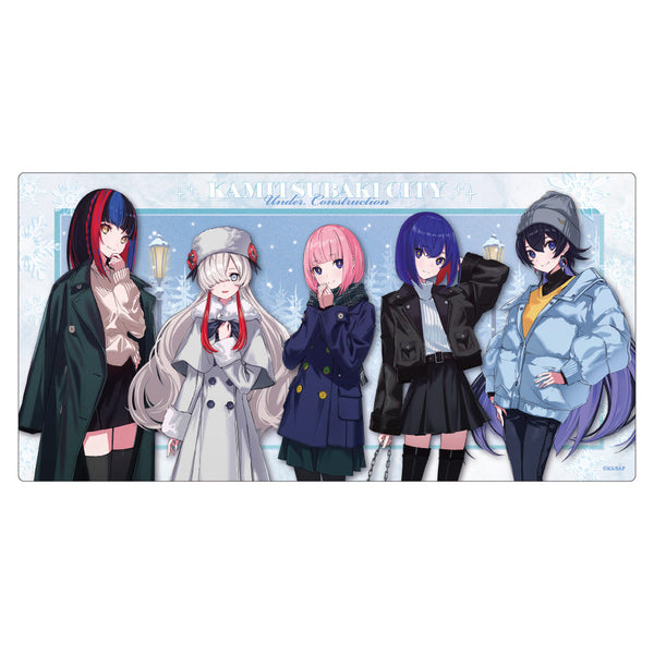 『Kamitsubaki City Under Construction.』 Original Illustration Desk Mat