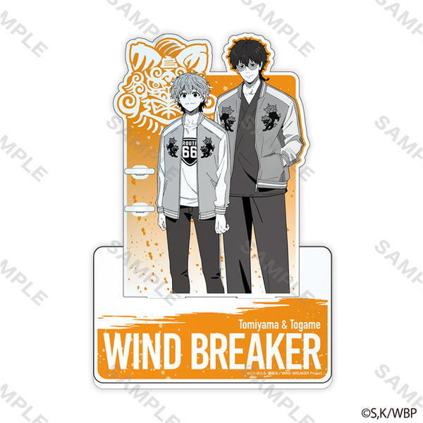 『WIND BREAKER』Acrylic Pen Stand Monochrome (Usagimiyama & Toka)