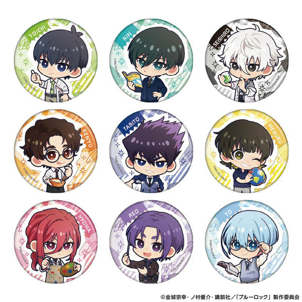 『ブルーロック』トレーディング缶バッジ Studyデフォルメ【BOX】