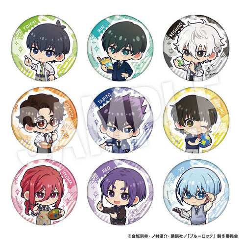 『ブルーロック』トレーディング缶バッジ Studyデフォルメ【BOX】