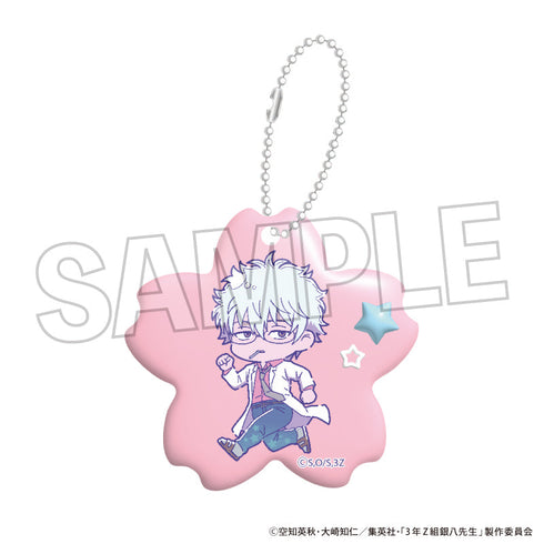 "3rd Year Class Z: Mr. Ginpachi" Acrylic Keychain Melon Pop☆ Sakata Ginpachi