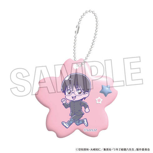 "3rd Year Class Z: Mr. Ginpachi" Acrylic Keychain Melon Pop☆ Shimura Shinpachi