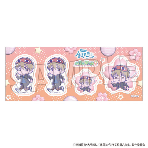 Mr. Ginpachi of Class 3-Z Sticker Melon Pop☆ Sogo Okita