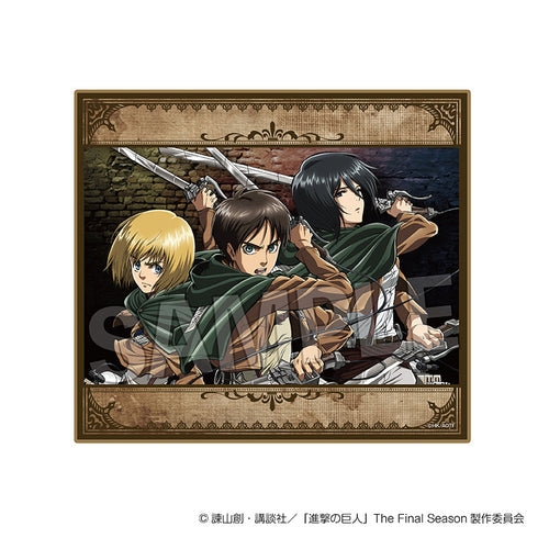 『進撃の巨人』色紙 A