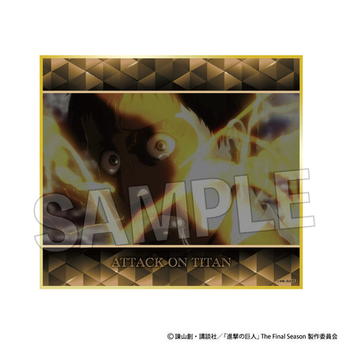 『進撃の巨人』色紙 12