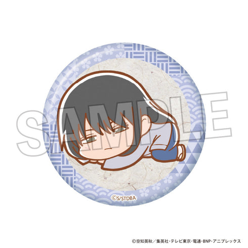 『銀魂』ぐーたらギラギラ缶バッジ 桂小太郎