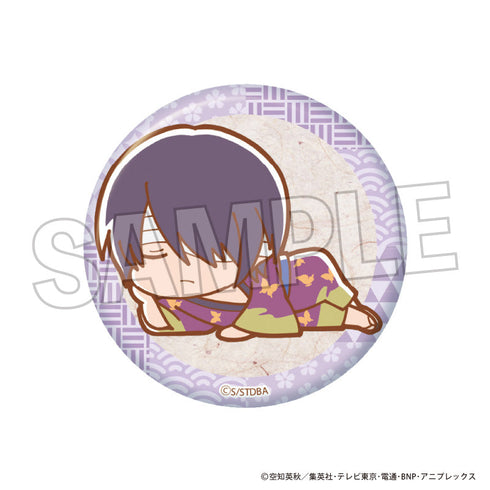 『銀魂』ぐーたらギラギラ缶バッジ 高杉晋助