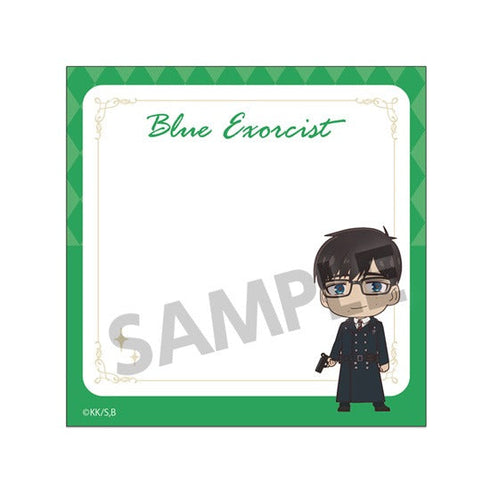 『青の祓魔師 島根啓明結社篇』メモ付箋 奥村 雪男