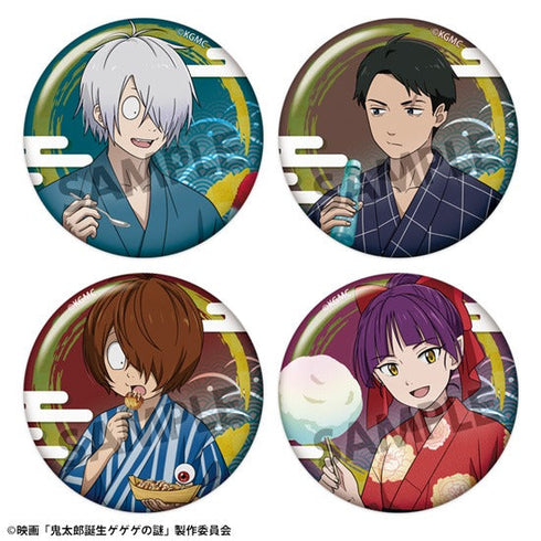 『鬼太郎誕生 ゲゲゲの謎』描き下ろしトレーディング缶バッジ お祭り ver.【BOX】