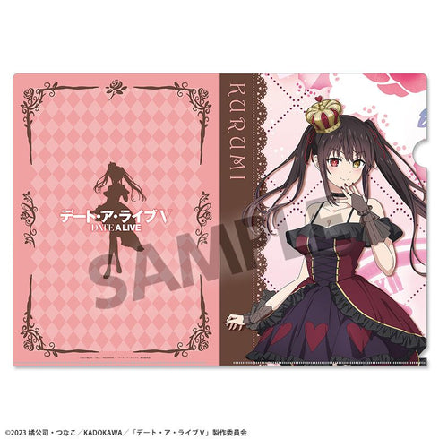 Date A Live V Original Illustration Clear File Tokisaki Kyōko Alice in Wonderland Ver.